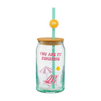"You Are My Sunshine" Glass Sipper