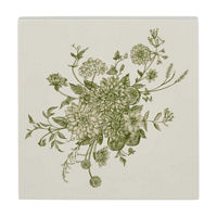 Holly Williams Fall Floral Printed Word Block Décor