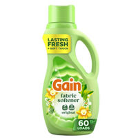 Gain Liquid Fabric Softener, Original Scent, 44 FL