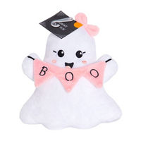 Halloween Pink & White Ghost Dog Toy