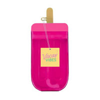 BWell Summer Pink and White Popsicle Water Bottle