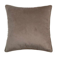 Taupe Velvet Pillow