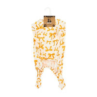 No Comment Pets Collection Halloween Bow Print One-Piece Pet Pajamas, Small