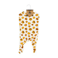 No Comment Halloween Pumpkin One-Piece Pet Pajamas, X-Small