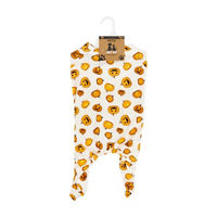 No Comment Halloween Pumpkin One-Piece Pet Pajamas, Medium