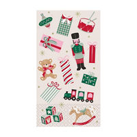 Christmas Gift Print Guest Napkins, 16 ct