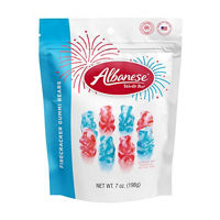 Albanese Firecracker Summer Gummie Bears, Resealable Bag, 7