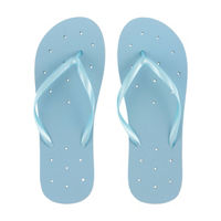 Blue Shower Flip-Flops, Large