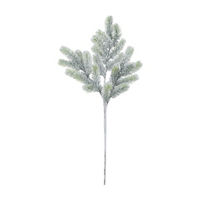 Christmas Pine Tree Flocked Stem