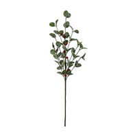 Christmas Eucalyptus & Berry Stem, 25 in