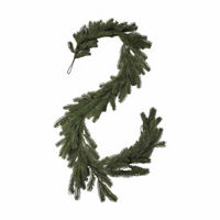 Christmas Greenery Decor, Dark Green, 72 in