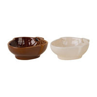 Mini Acorn Stoneware Bowls, 2 pack