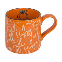 Happy Fall Y'All Stoneware Mug, 22 oz