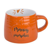 "Morning Pumpkin" Stoneware Mug, 19 oz