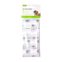 ugoo White Vanilla Scented Pet Waste Bags, 4 Rolls