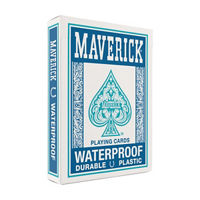 Maverick Waterproof Playing Cards, Blue