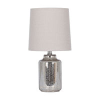 Silver Mercury Glass Table Lamp