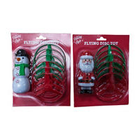 Holiday Style Flying Disc Toy, 2 Assorted Characters