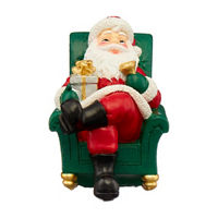 Christmas Reclining Santa Tabletop Decor