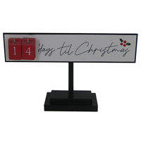 Christmas Day Countdown Tabletop Decor