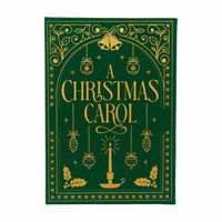 'A Christmas Carol' Green Decorative Book Box, Medium