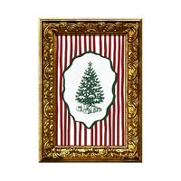 Christmas Tree Tabletop Canvas Art, 5x7 in