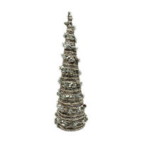 Christmas Green Rattan Tree Decoration, 40 in