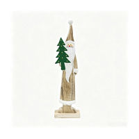 Christmas Cozy Santa Wooden Tabletop Decor