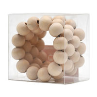 Christmas Wooden Bead Napkin Ring