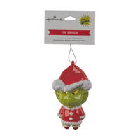 Hallmark Dr. Suess's Grinch Shatterproof Christmas Ornament 