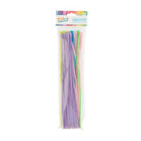 Make Shoppe Pastel Chenille Stems, 100 ct