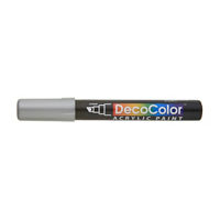 DecoColor Silver Chisel Tip Acrylic Paint Marker