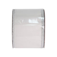 Christmas White Velvet Ribbon, 2.5 in
