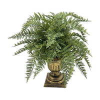 Faux Fern in Planter Decor