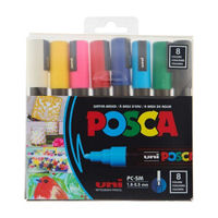 Posca Paint Markers, 8 pk