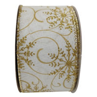 Christmas Decorative Ribbon, Assorted Styles & Sizes
