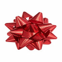 Christmas Red Holographic Mega Bow