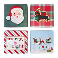 Christmas Small Gift Boxes, 4 Assorted Designs