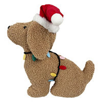 Christmas Dog Novelty Pillow