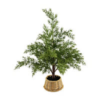 Christmas Decorative Cedar Tree, 15 in