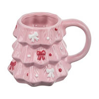 Christmas Pink Tree Mug