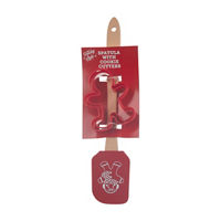 Christmas Red Spatula with Cookie Cutters