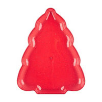 Christmas Red Tree-Shaped Tray, 11 in