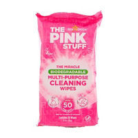 Stardrops The Pink Stuff Biodegradable Multi-Purpose Cleaning Wipes, 11.4 oz, 50 ct