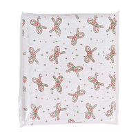 Christmas Multicolor Candy Cane Bow Bubble Mailer, Medium, 3 ct