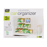 Smart Design 3-Tier Adjustable Can Organizer