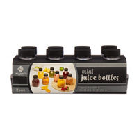 Gourmet Kitchen Mini Juice Bottles, 8 oz, 8 pk