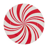 Christmas Peppermint Charging Plate
