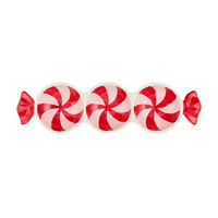 Christmas Peppermint 3-Section Serving Platter