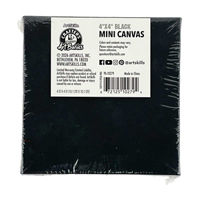 ArtSkills Crafter's Closet Mini Black Canvas, 4x4 in
